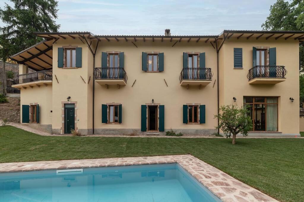 Villa Gina Umbria Luxury Retreat SantʼAnatolia di Narco Buitenkant foto