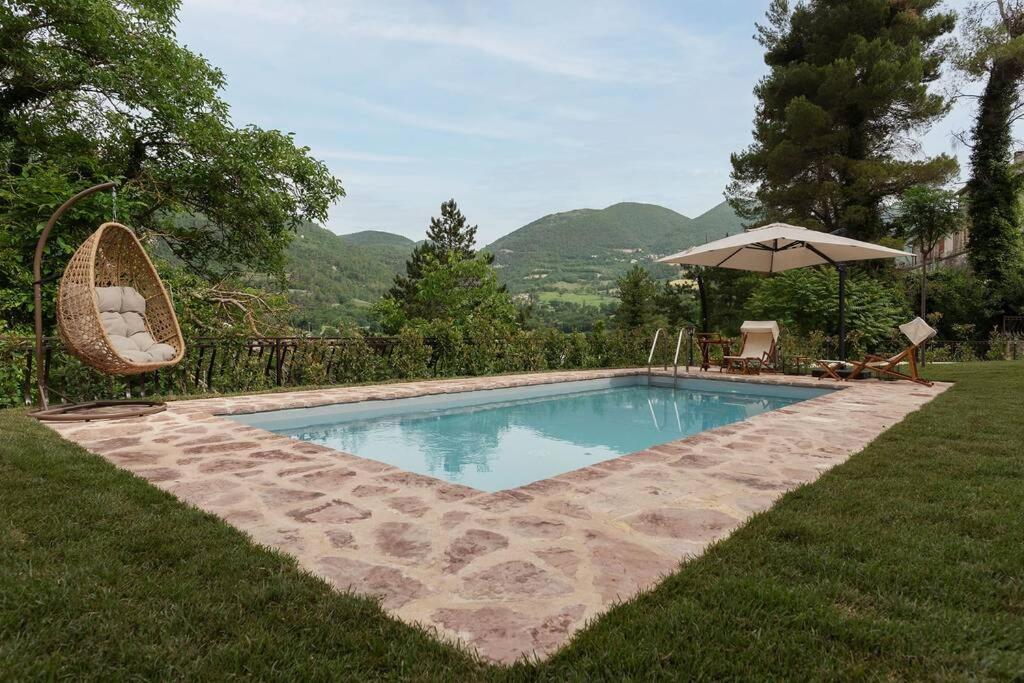 Villa Gina Umbria Luxury Retreat SantʼAnatolia di Narco Buitenkant foto
