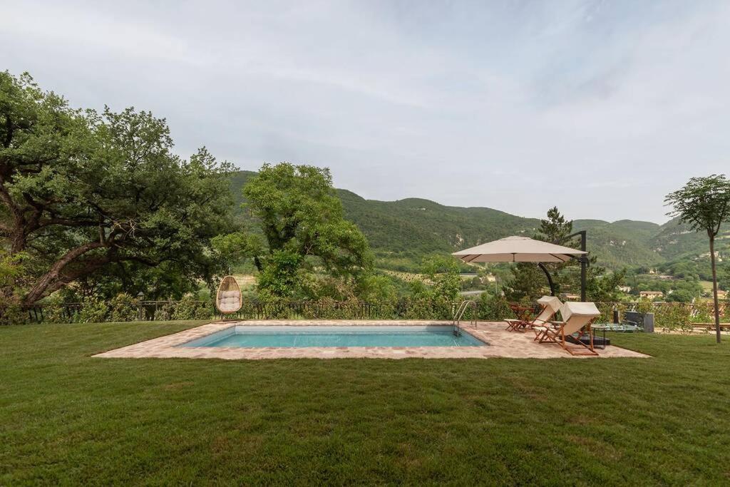 Villa Gina Umbria Luxury Retreat SantʼAnatolia di Narco Buitenkant foto